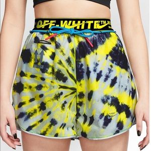 nike X off-white running shorts